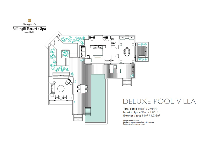 Deluxe Pool Villa -plan