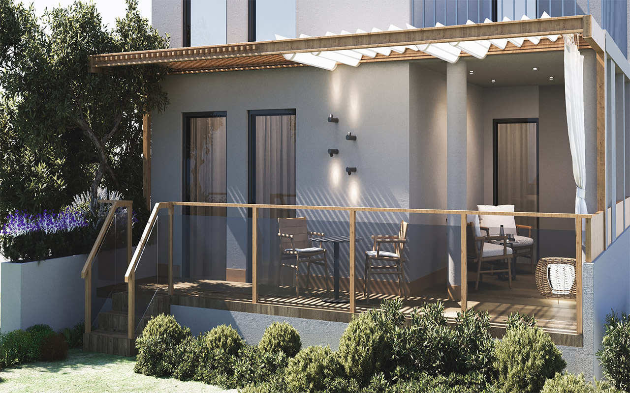 Family Suite Garden View (1)