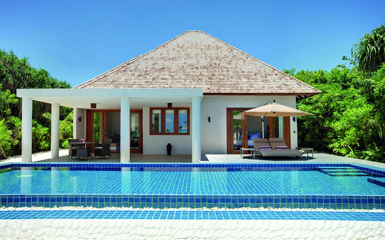 Hideaway Maldives villas 5 beach residence lap pool (4)