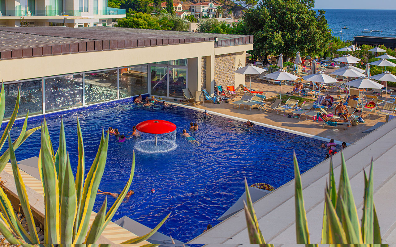 palas hotel 4 * чорногорія петровац