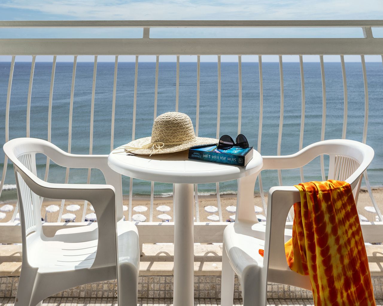 Sea view balcony