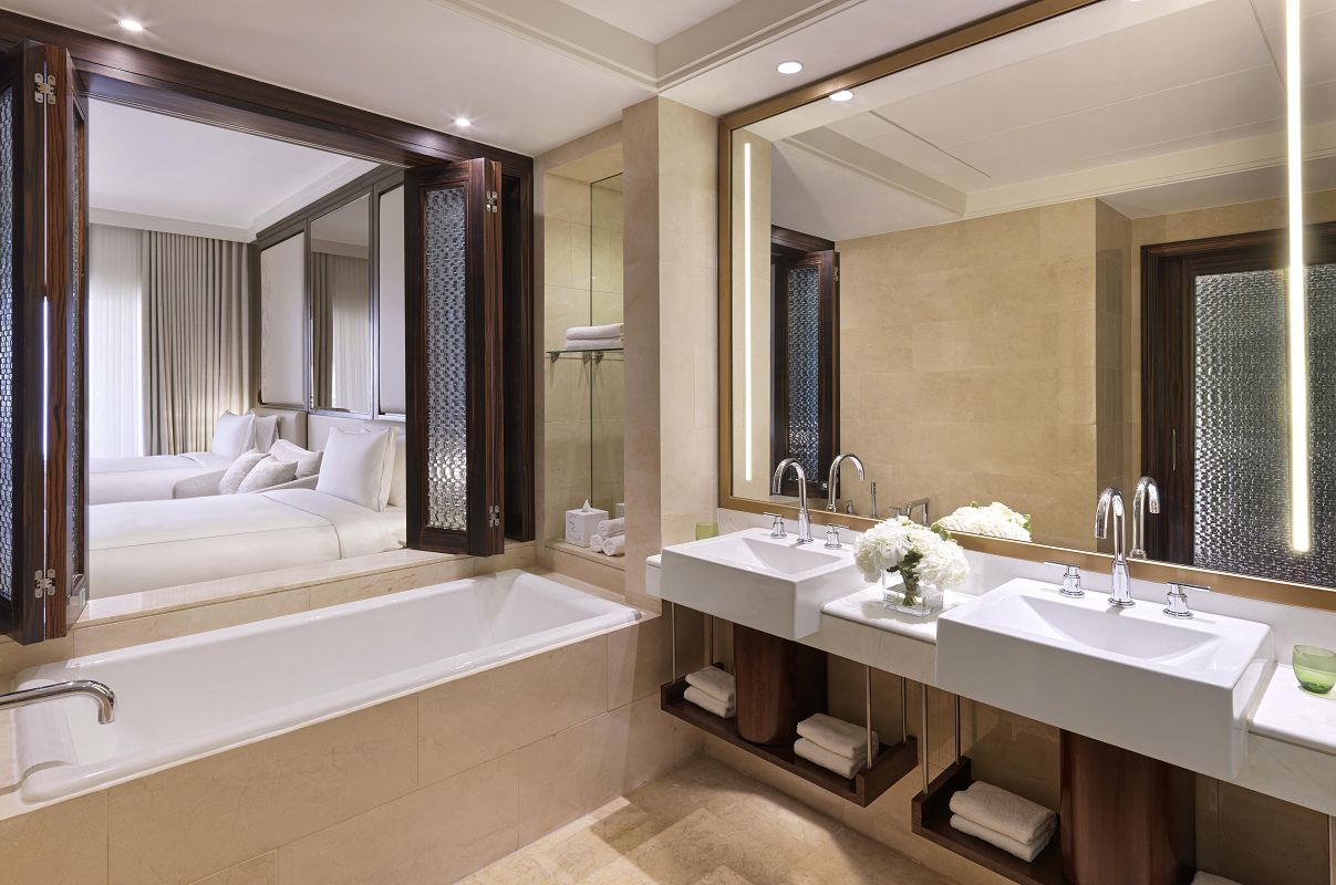 Superior Deluxe Twin or Club Twin Bathroom