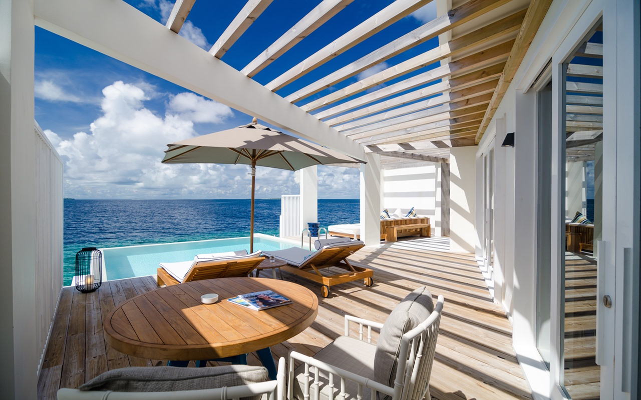 Amilla Maldives - Reef Water Pool Villa - Deck 2