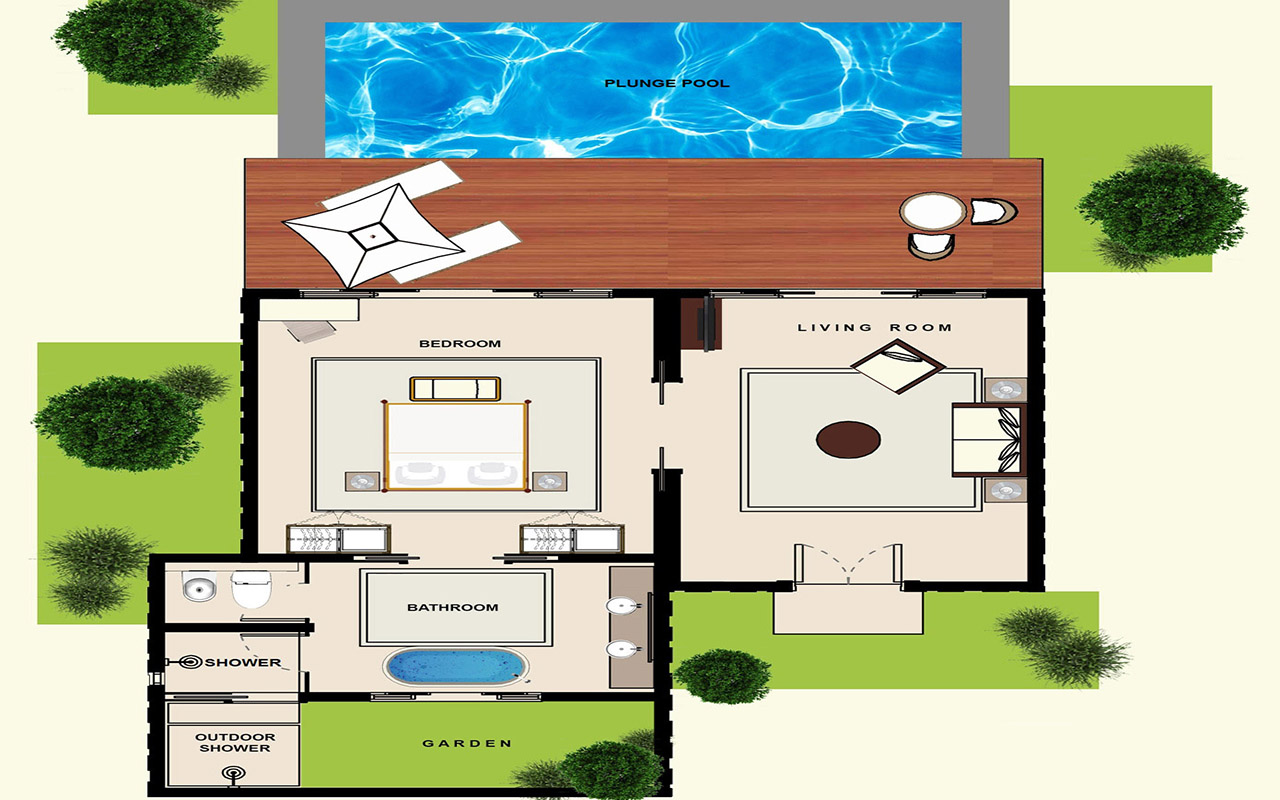 Luxury Garden Pool Villa 2