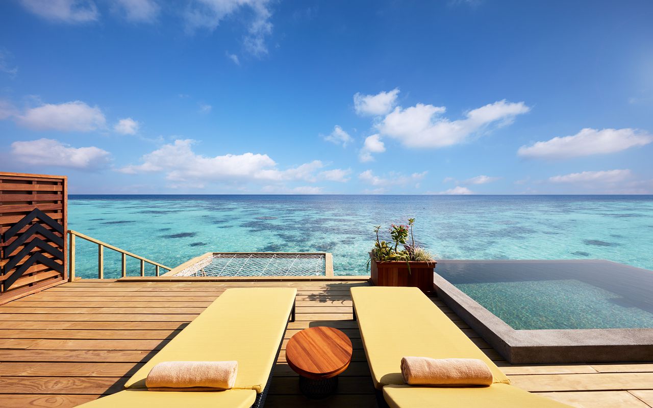 Amari Havodda Maldives Overwater Pool Villa Terrace 3