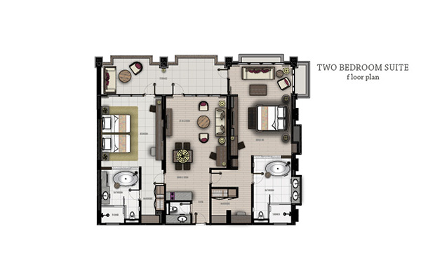 Two Bedrooms Suite5