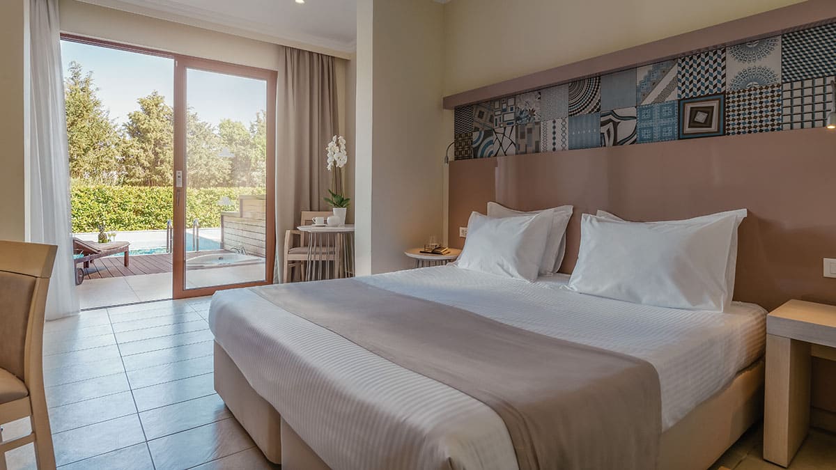 Suite Private Pool and Jacuzzi - lindos imperial