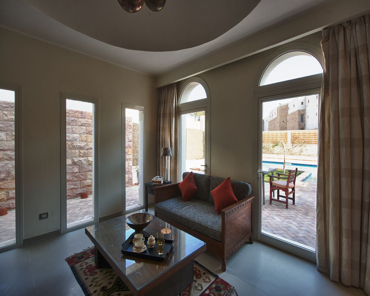 One Bedroom Villa_Living Room (1)