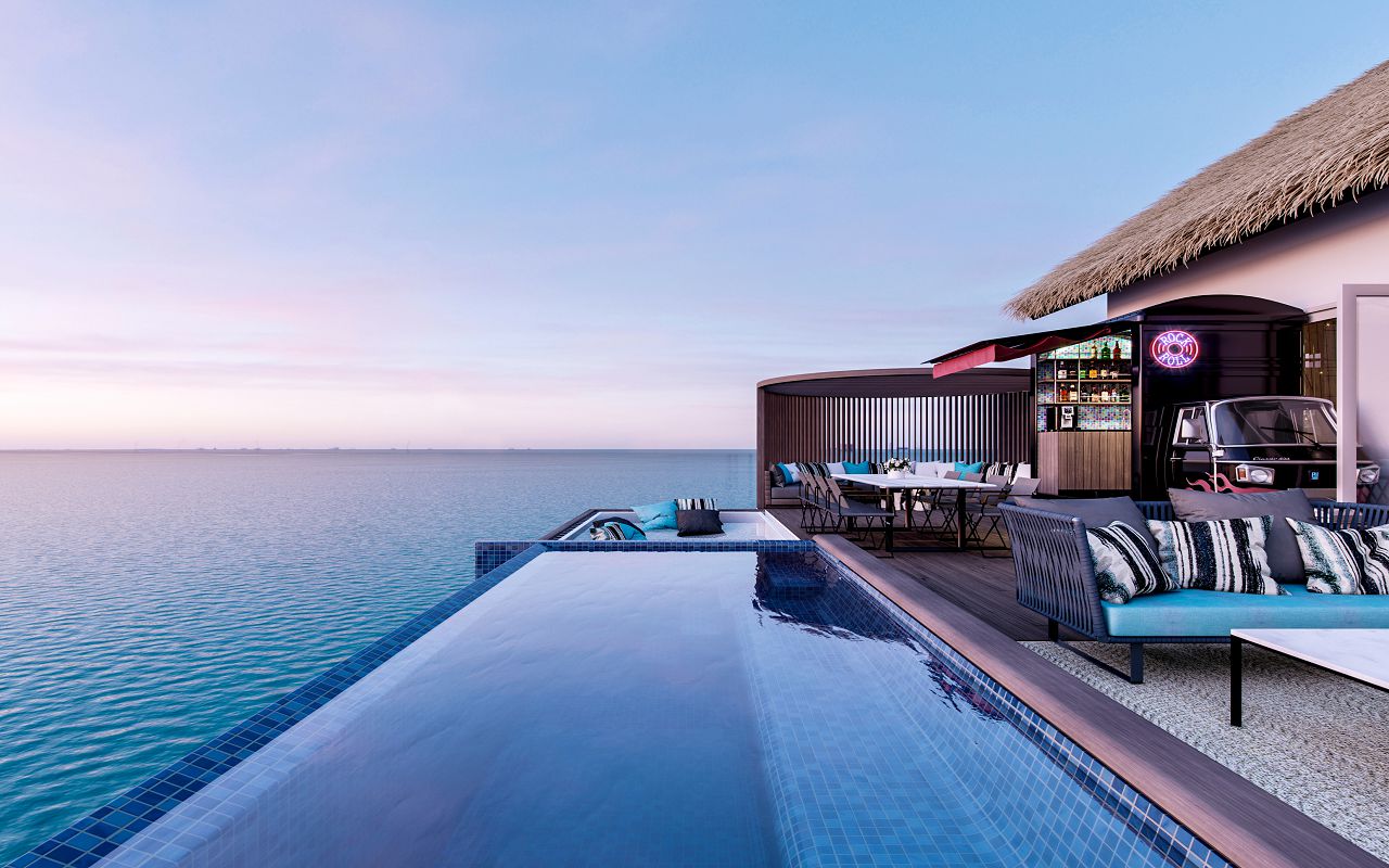 Hard Rock Hotel Maldives - Rock Star Villa Pool