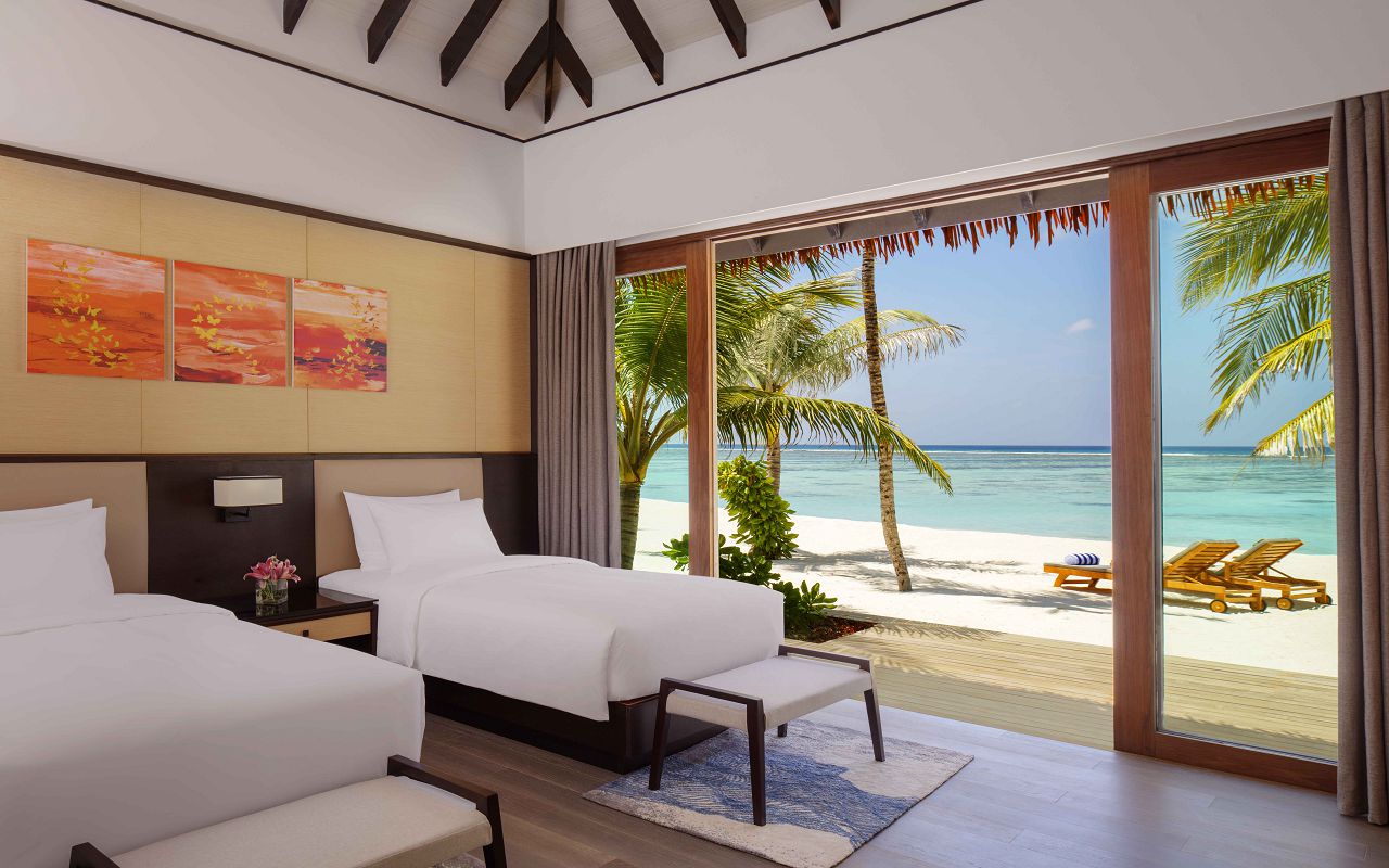 2 Bedroom Beach Suite Villa - Twin Room